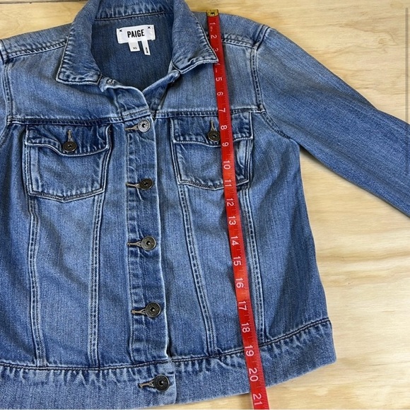 Paige Women's Denim Jean Jacket Size XS - Picture 5 of 10